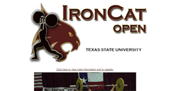 Desktop Screenshot of ironcatstrength.com