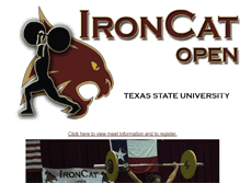 Tablet Screenshot of ironcatstrength.com